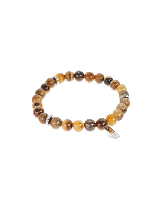 One Men Woods Brown Bracelet