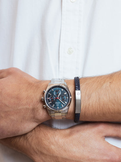 One Men Maven Blue Bracelet