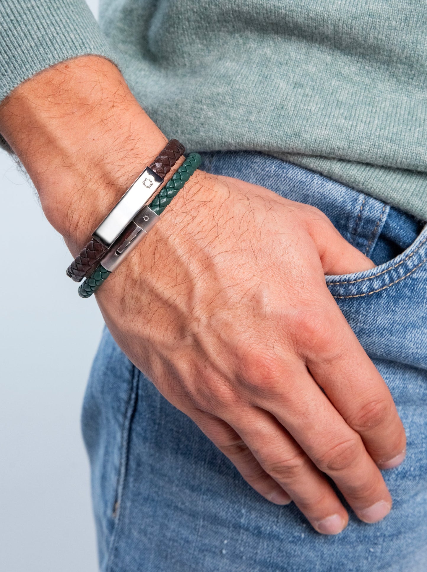 One Men Maven Brown Bracelet