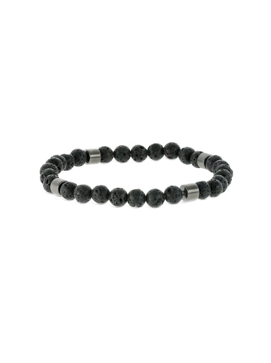 One Men Forest Black Bracelet