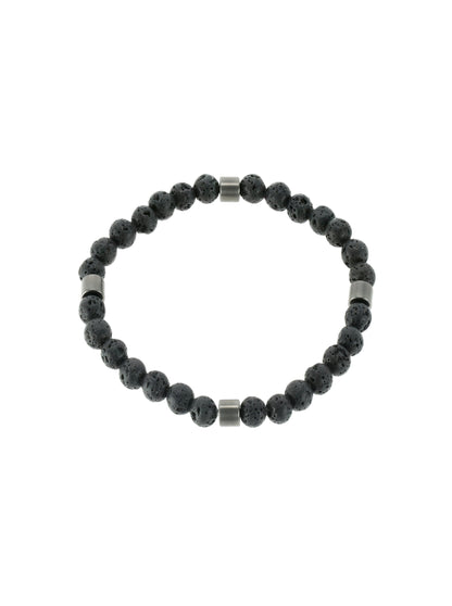 One Men Forest Black Bracelet