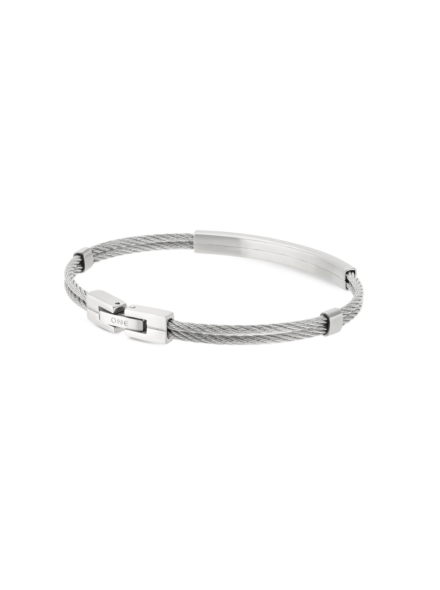 One Men Endurance Silver Bracelet