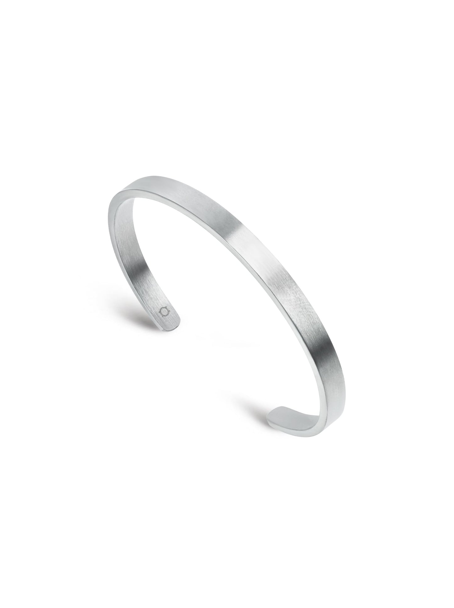 One Men Pulse Silver Cuff