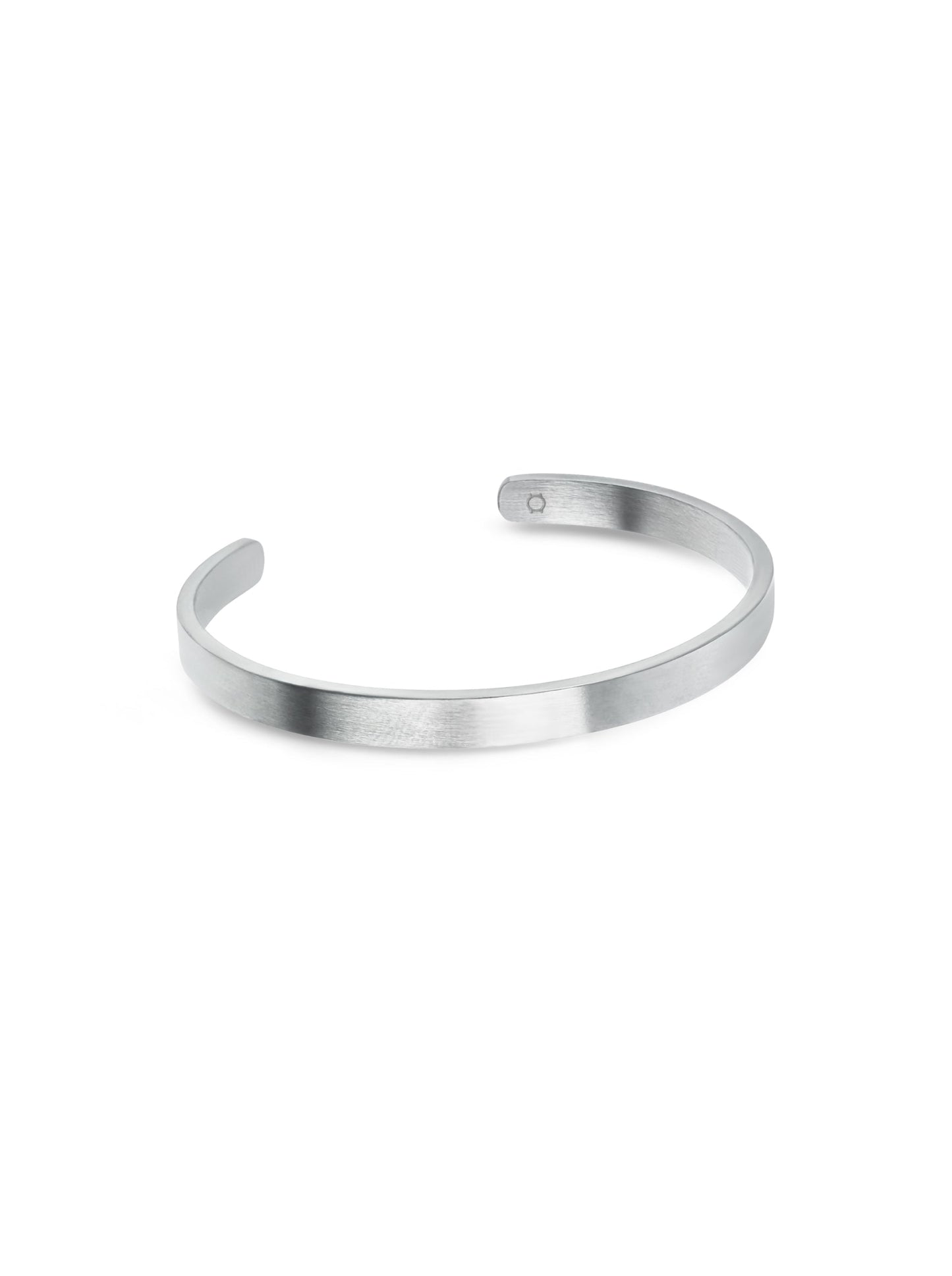 One Men Pulse Silver Cuff