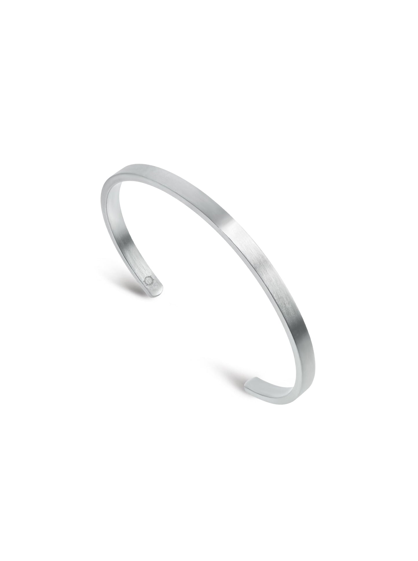 One Men Fine Pulse Silver Cuff