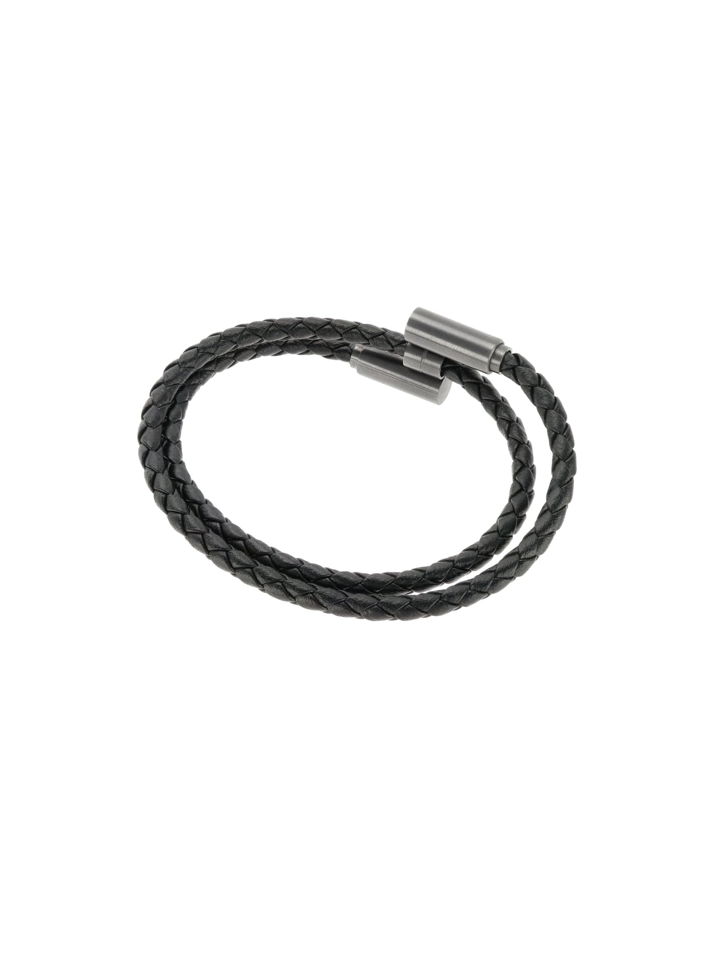One Men Rugged Black Bracelet