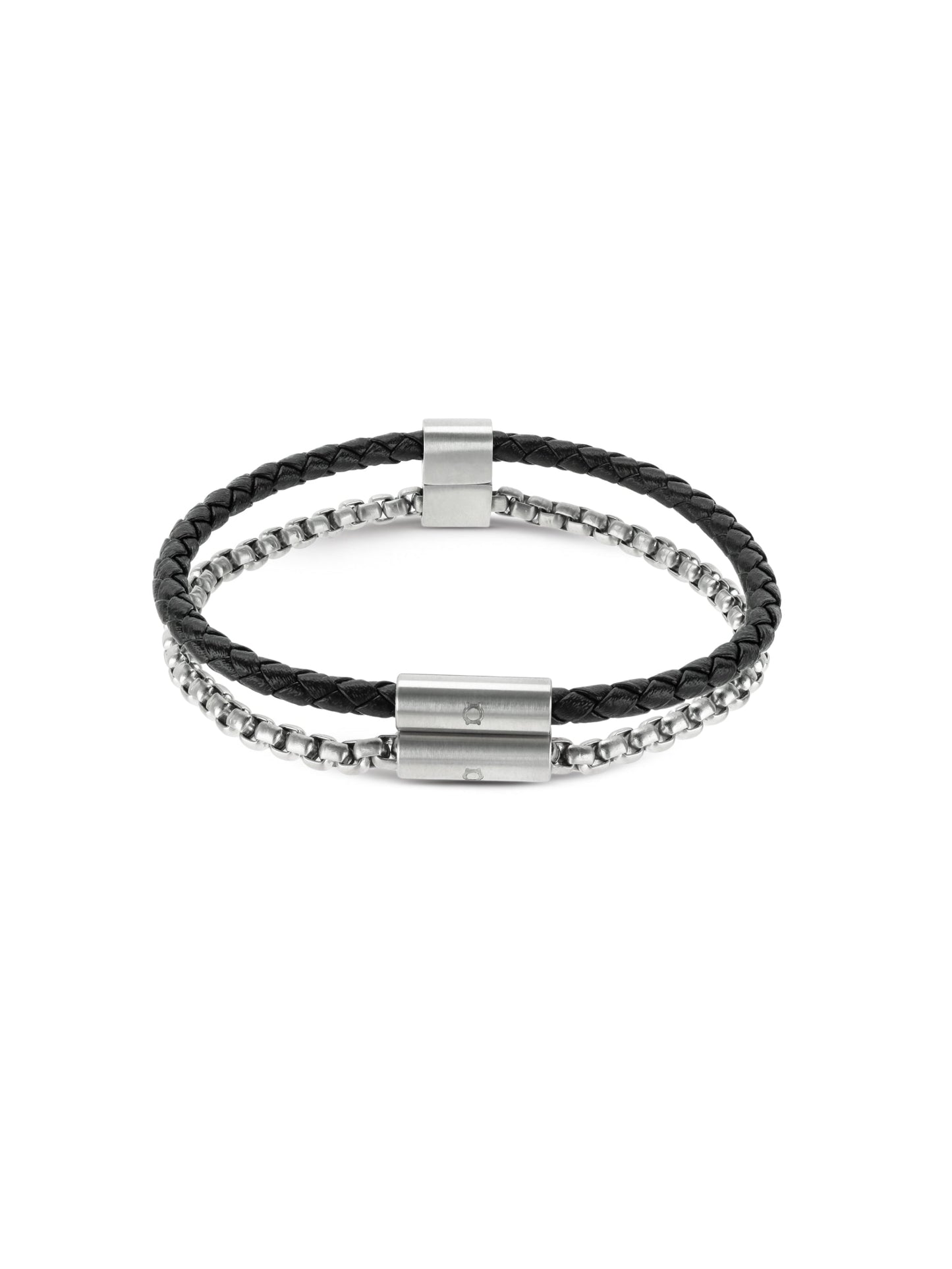 One Men Linkage Bicolor Bracelet