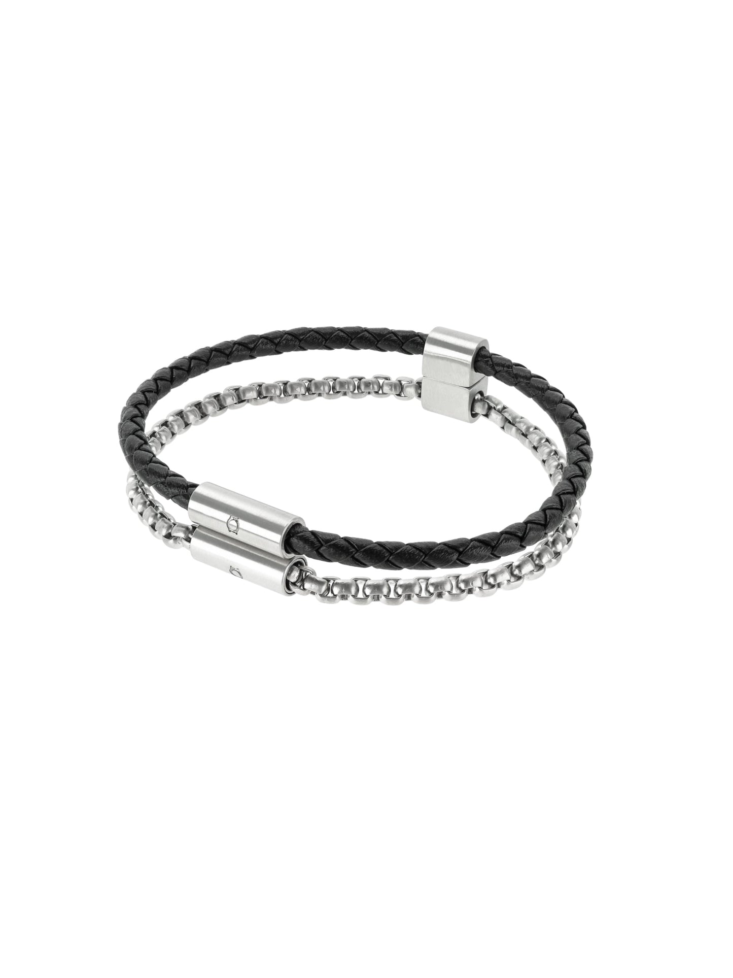 One Men Linkage Bicolor Bracelet