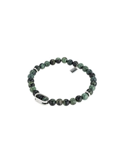 One Men Roots Green Bracelet