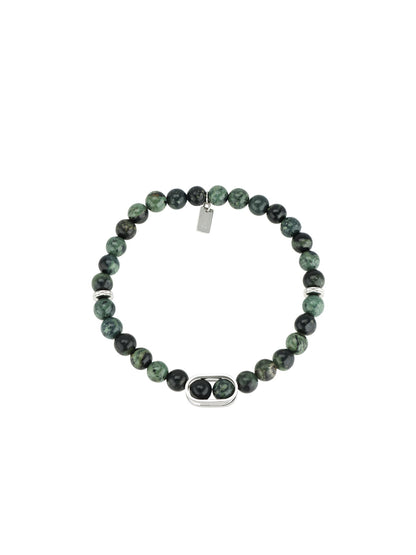One Men Roots Green Bracelet