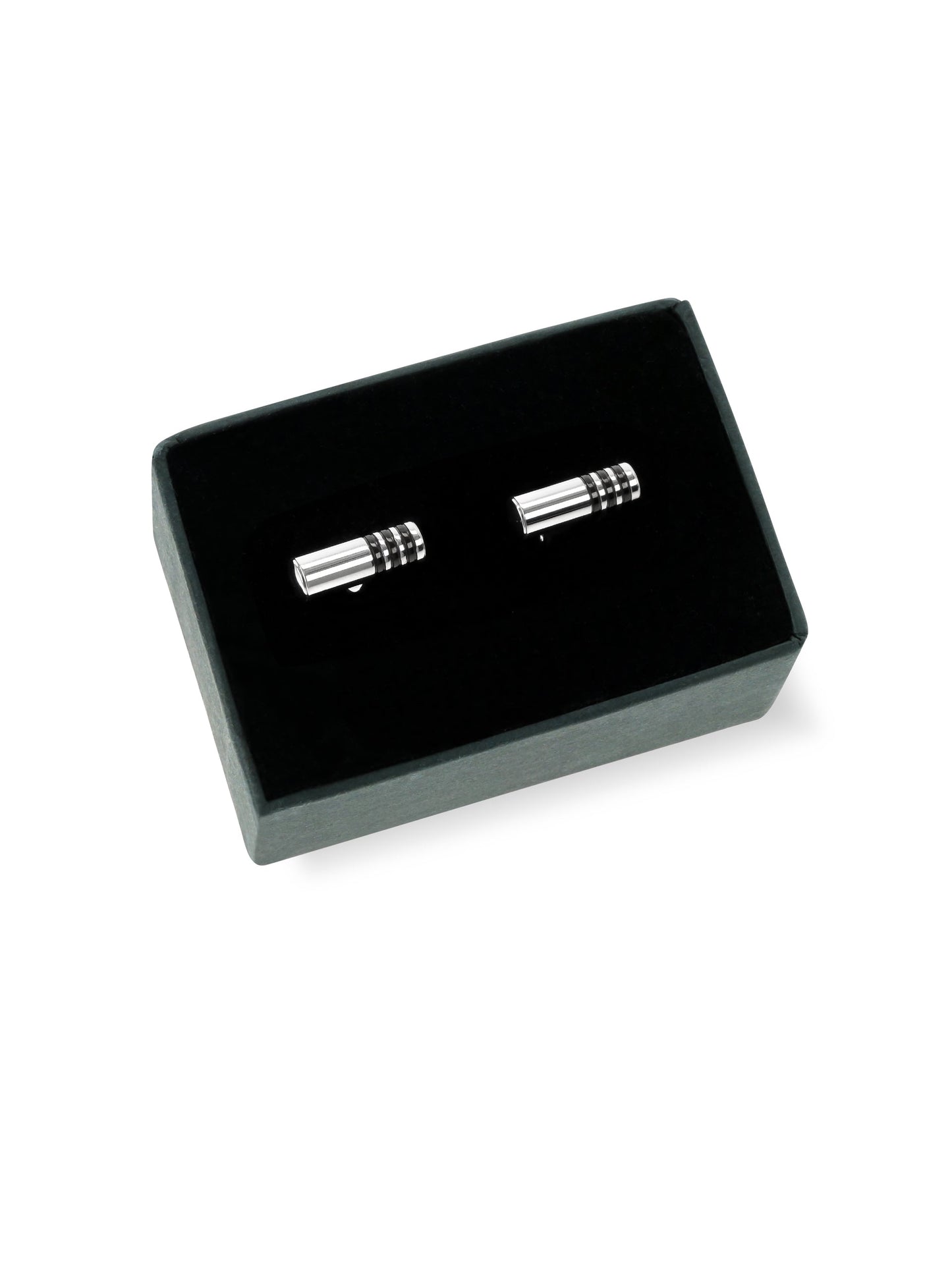 One Men Gallant Steel Cufflinks