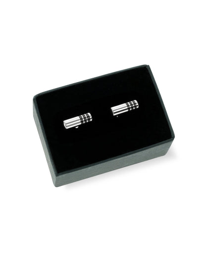 One Men Gallant Steel Cufflinks