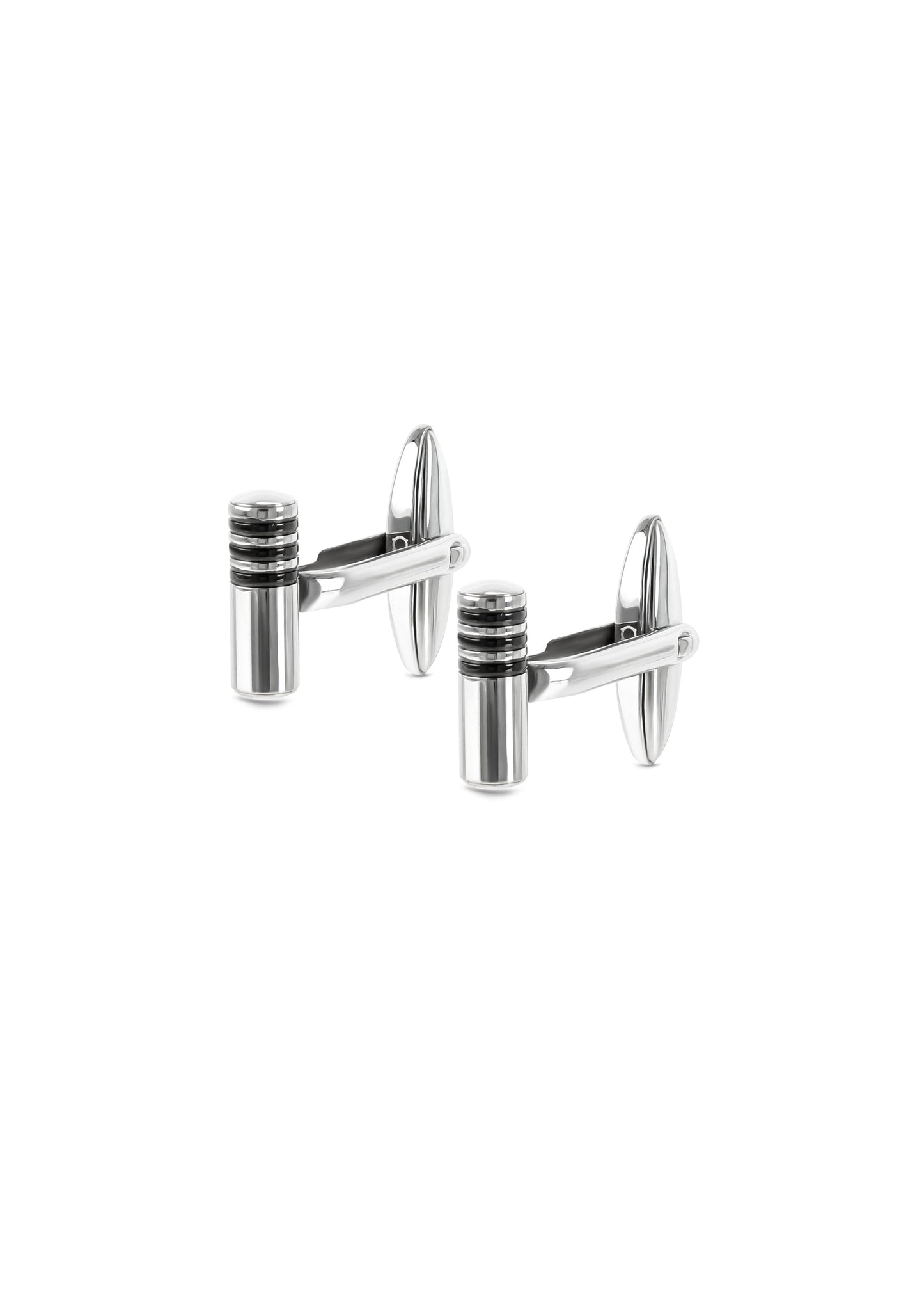 One Men Gallant Steel Cufflinks