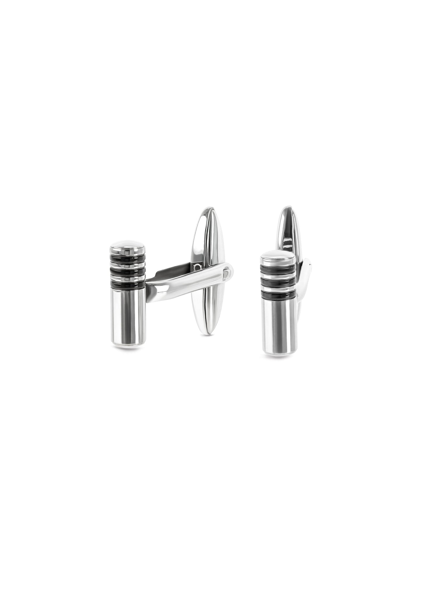 One Men Gallant Steel Cufflinks