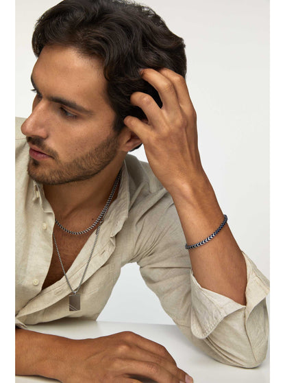 One Men Shimmer 2-in-1 Necklace