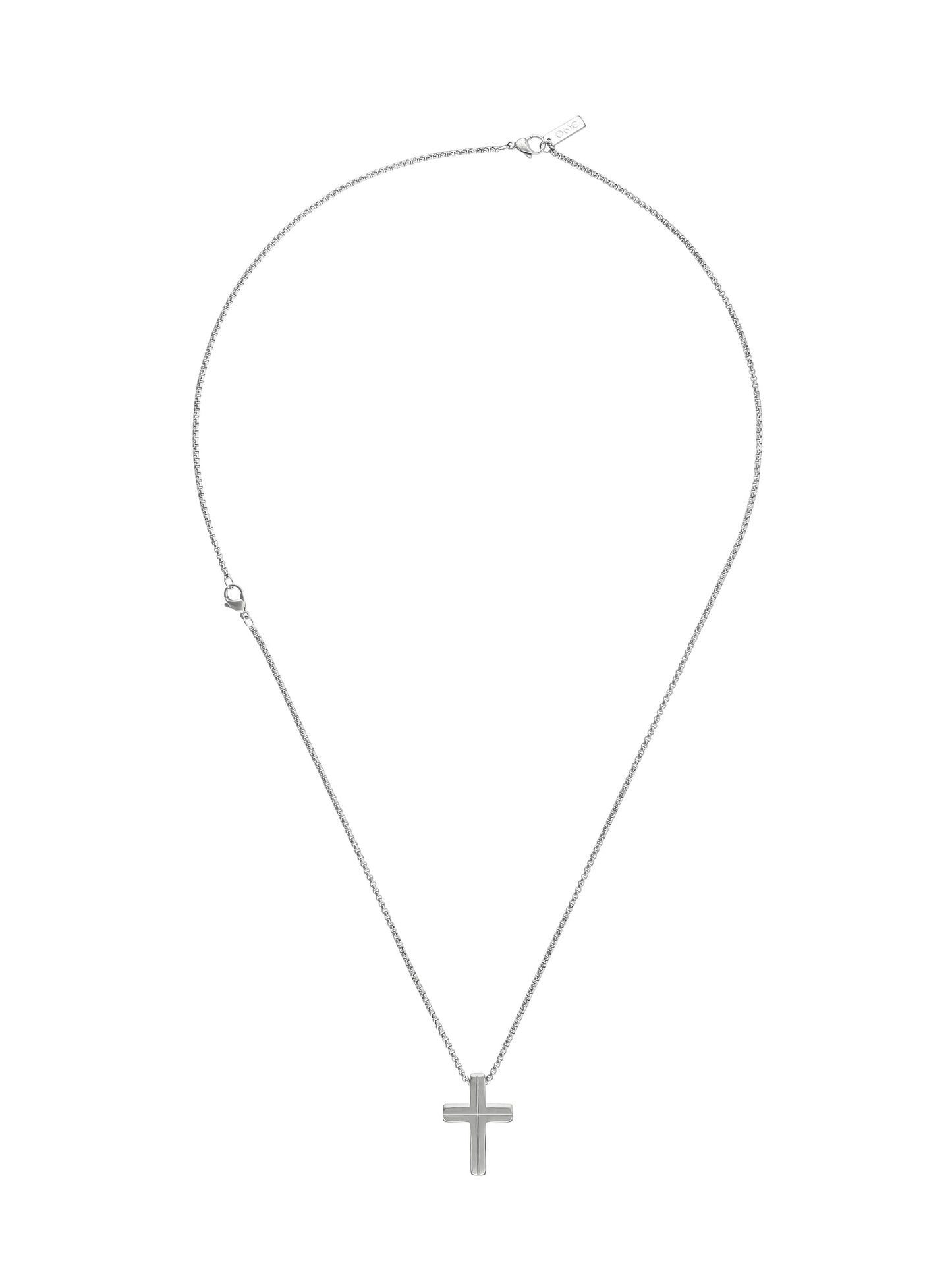 One Men Crossed 2-in-1 Necklace
