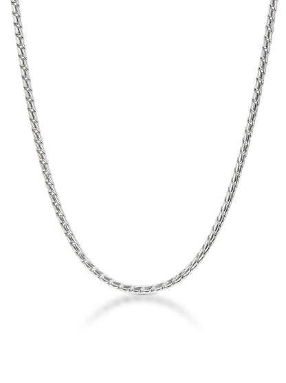 One Men Timeless Steel 2-in-1 Necklace