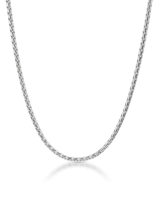 One Men Timeless Steel 2-in-1 Necklace