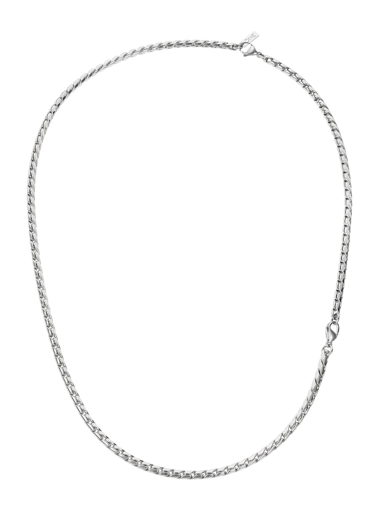 One Men Timeless Steel 2-in-1 Necklace