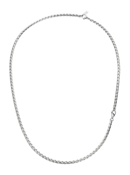 One Men Timeless Steel 2-in-1 Necklace