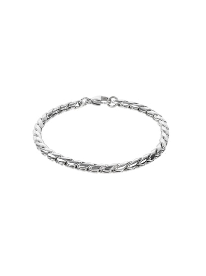 One Men Timeless Steel 2-in-1 Necklace