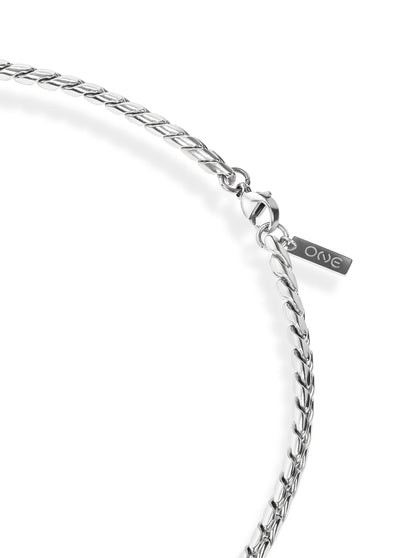 One Men Timeless Steel 2-in-1 Necklace