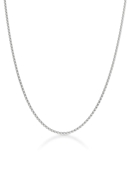 One Men Fine Steel 2-in-1 Necklace