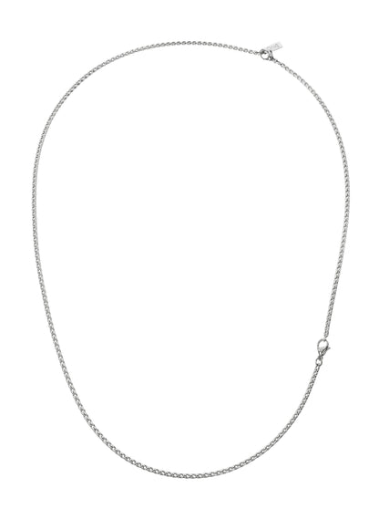 One Men Fine Steel 2-in-1 Necklace