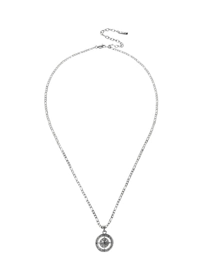 One Men Explorer Steel Necklace