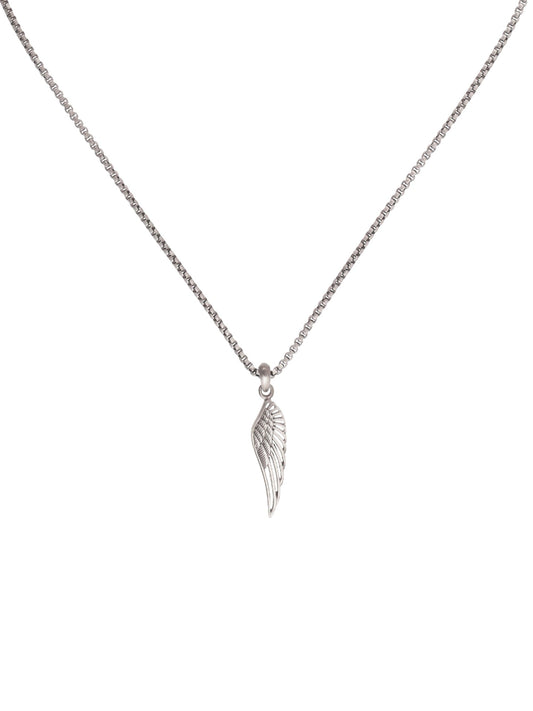 One Men Falcon Steel Necklace