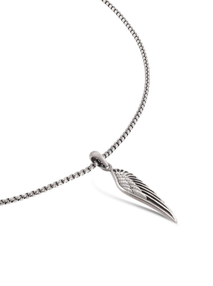 One Men Falcon Steel Necklace