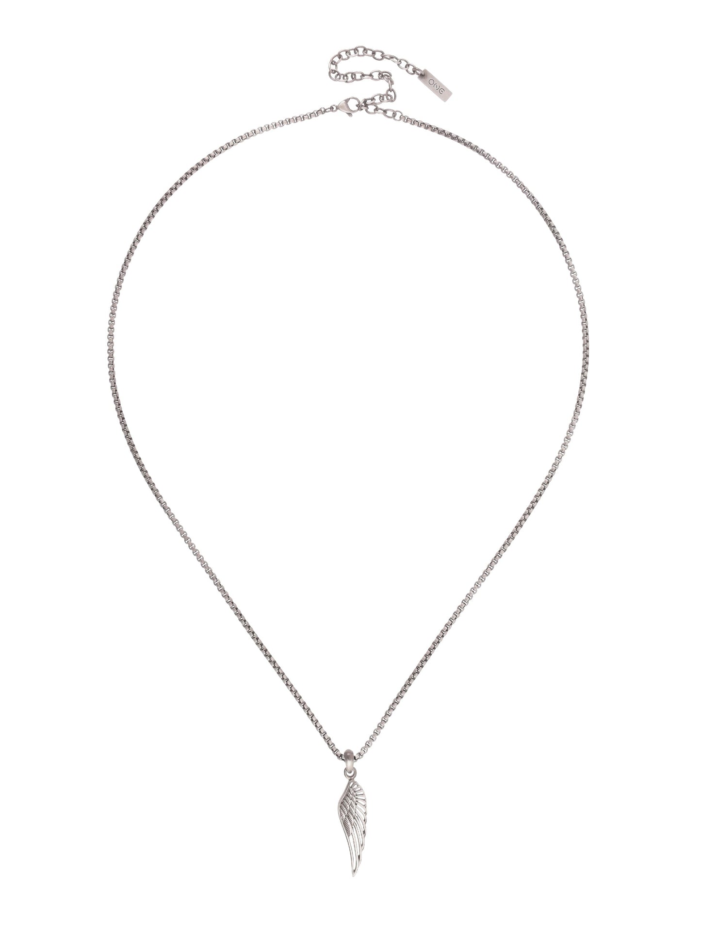 One Men Falcon Steel Necklace