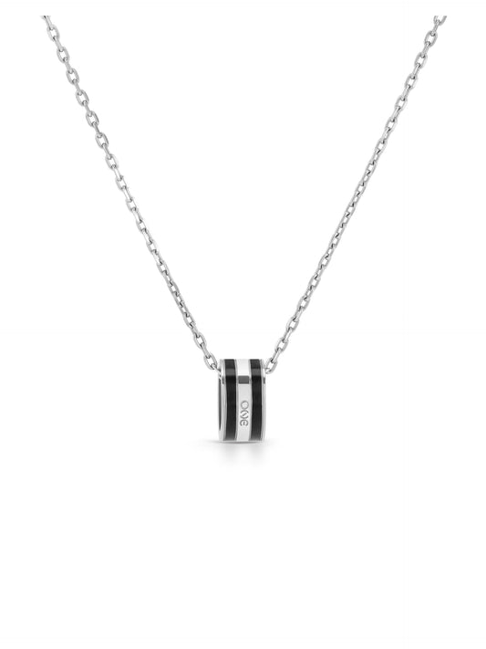 One Men Alliance Steel Necklace