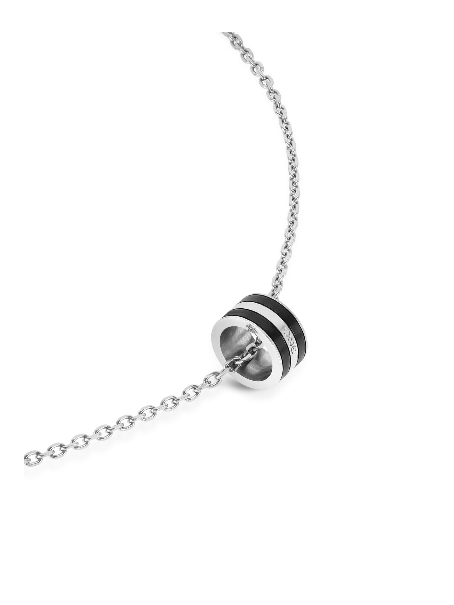 One Men Alliance Steel Necklace