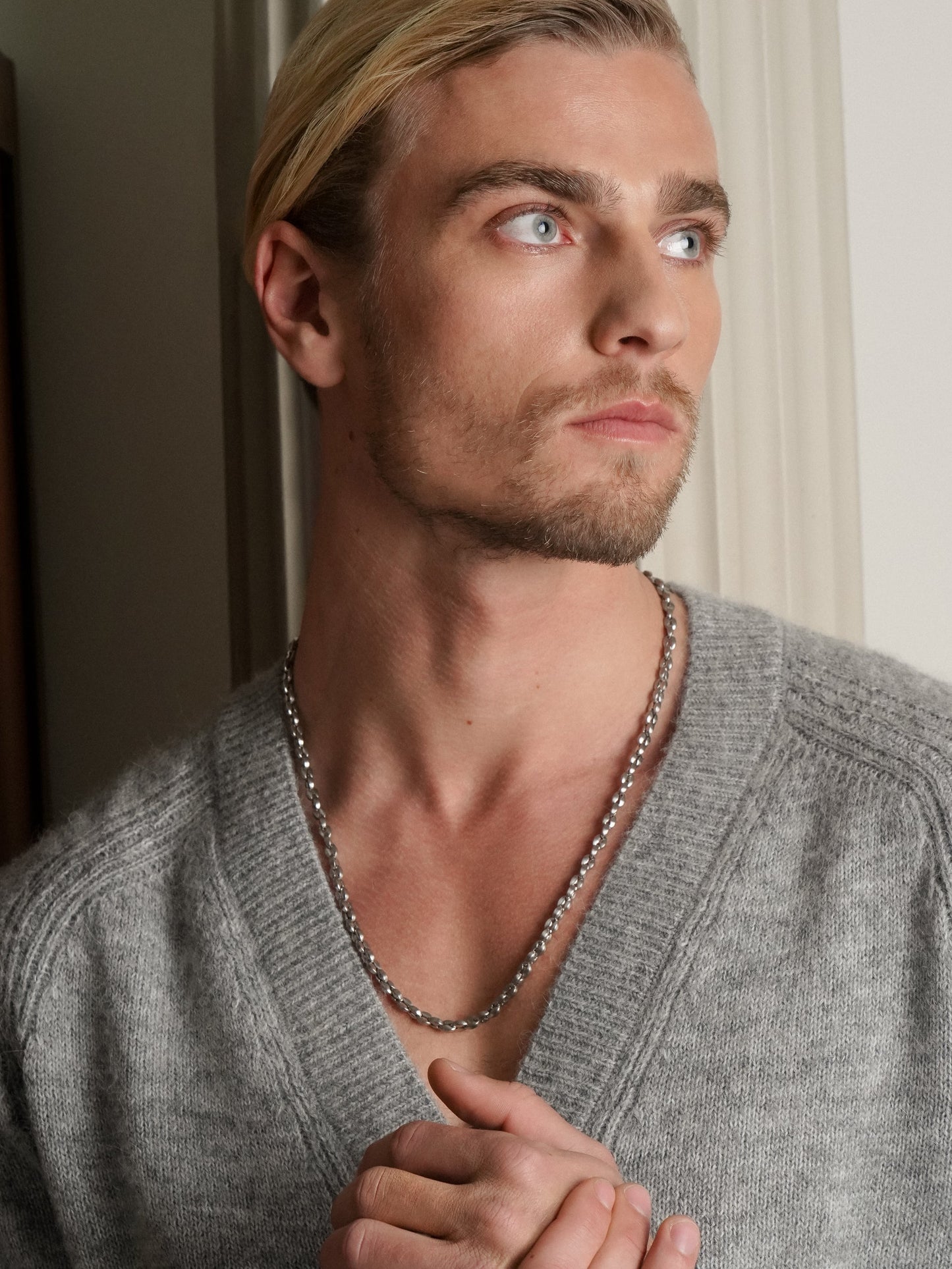 One Men Iron Necklace