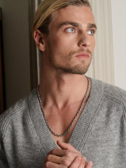 One Men Iron Necklace