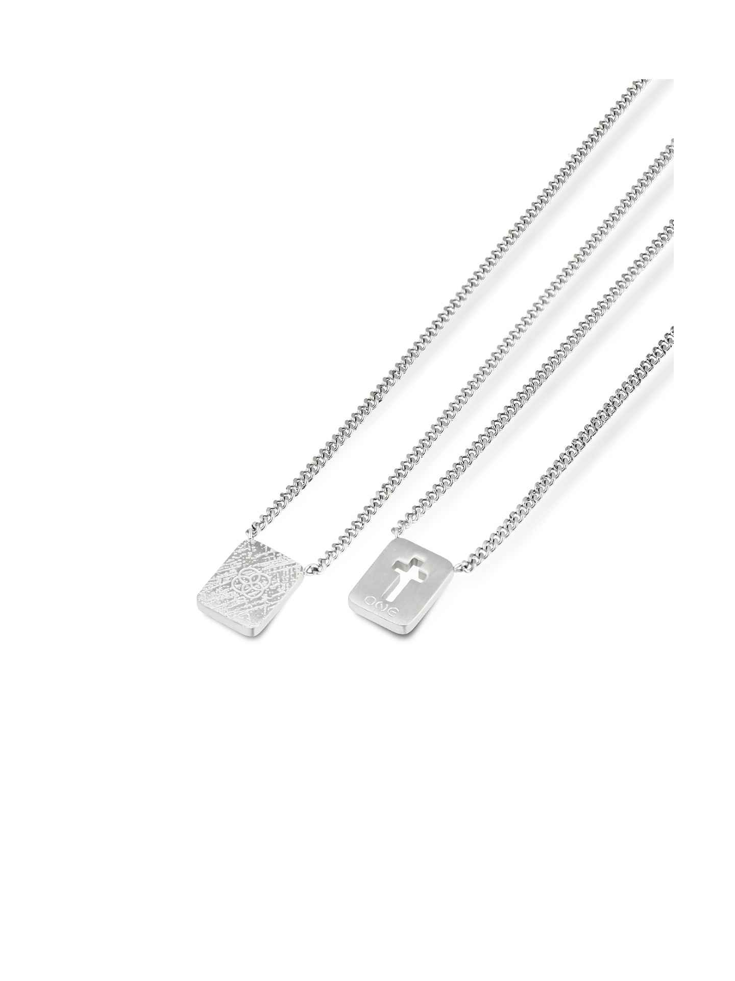 One Men Faith Scapular Necklace