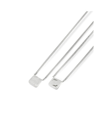 One Men Shield Scapular Necklace