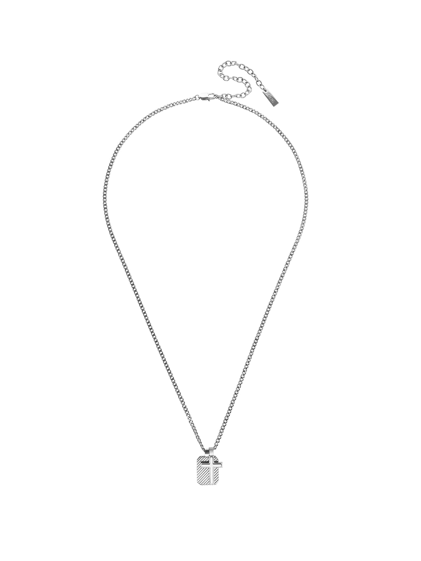 One Men Guardian Steel Necklace