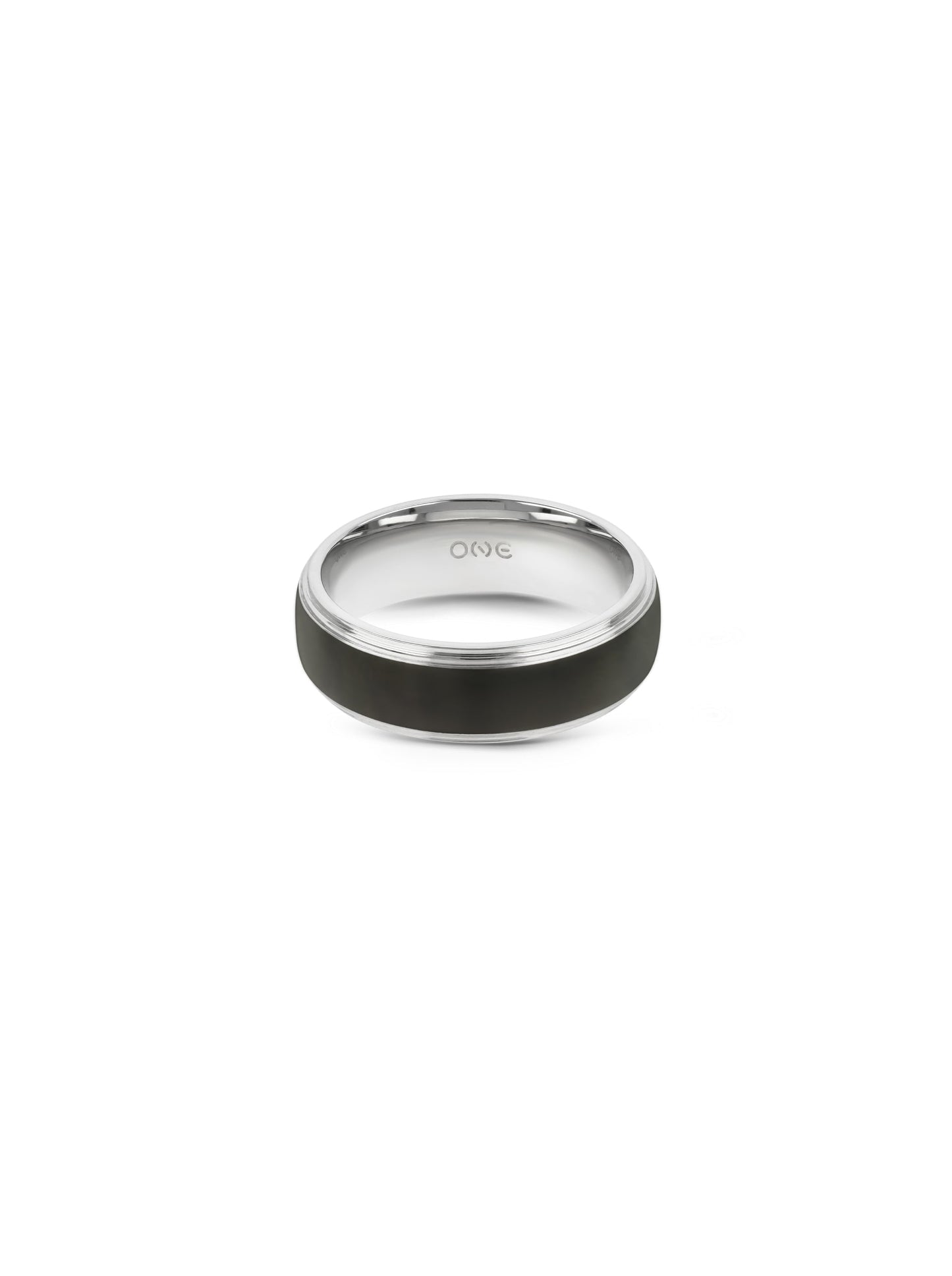 One Men Shadow Steel Ring
