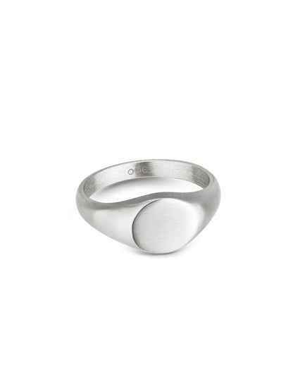 One Men Note Curve Ring