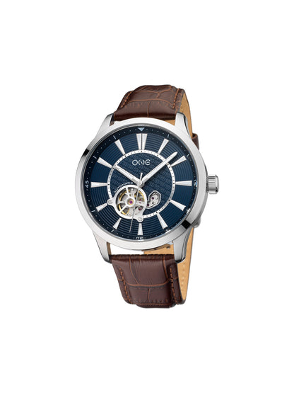 One Blue Caravel Automatic Watch