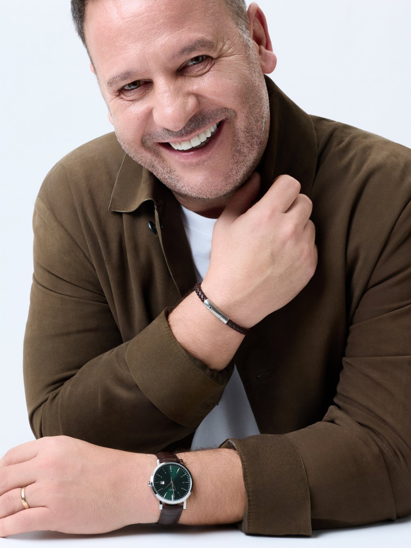 One Classic Green Watch