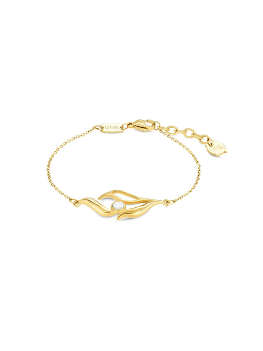 One Margot Falling Leaves Bracelet