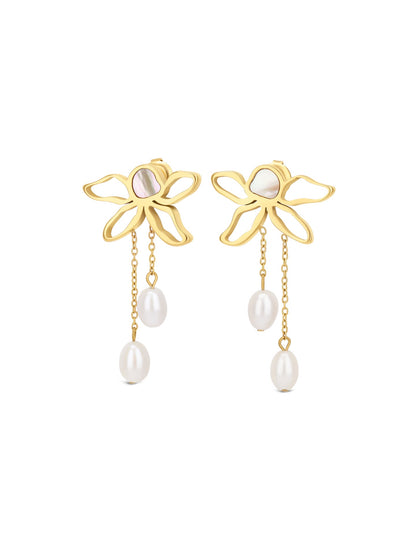 One Sophia Long Earrings