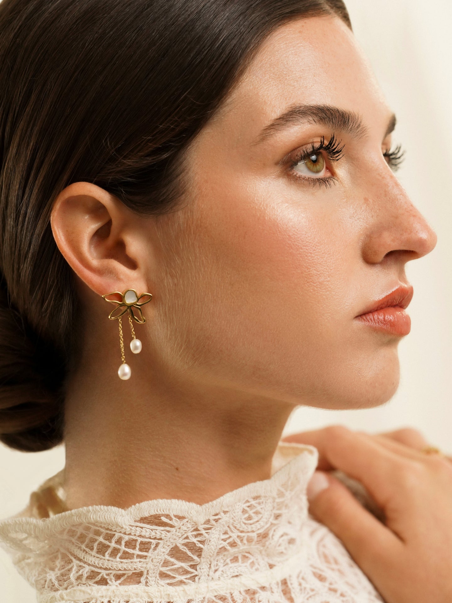 One Sophia Long Earrings