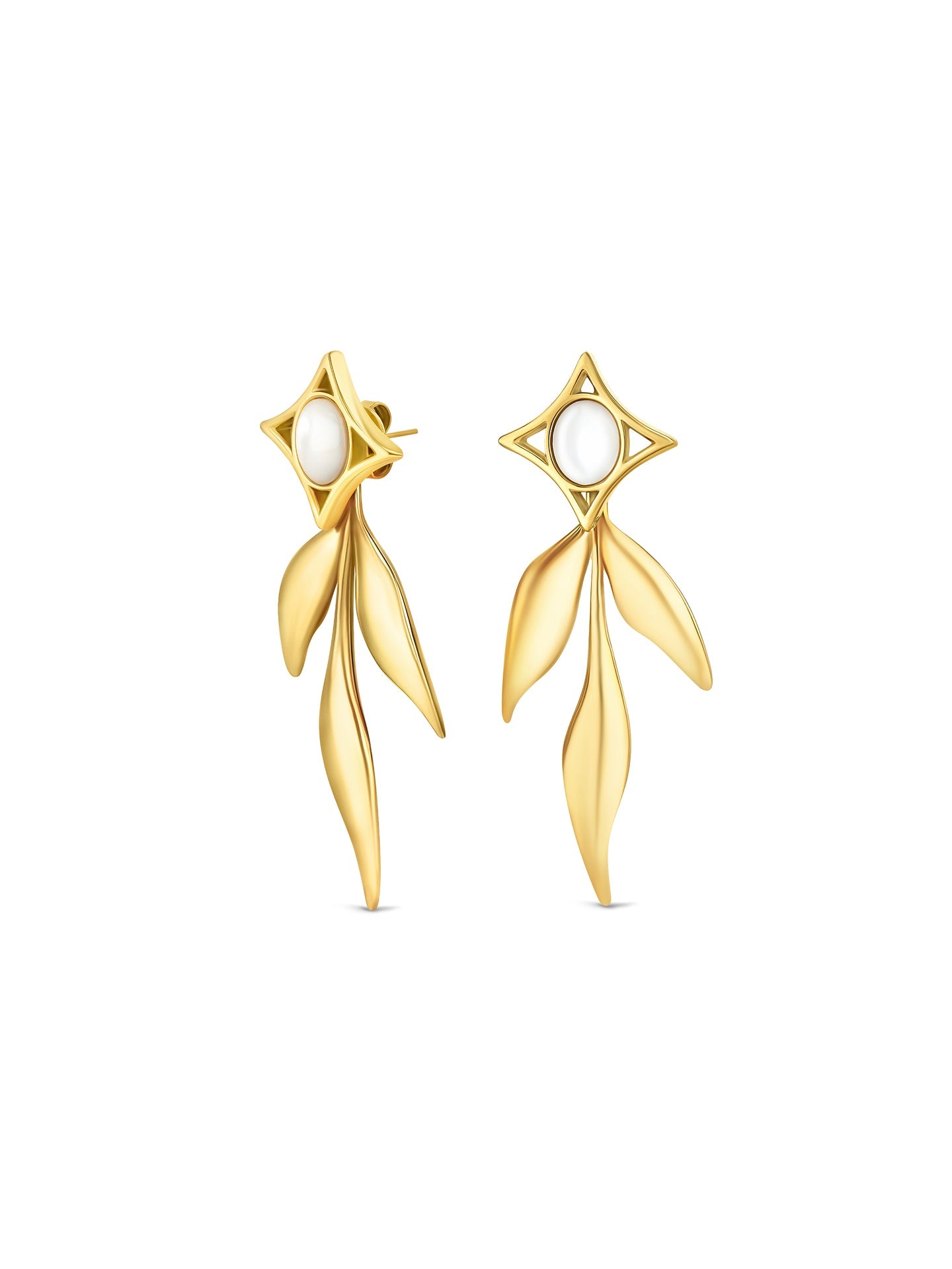 One Margot Falling Leaves Earrings