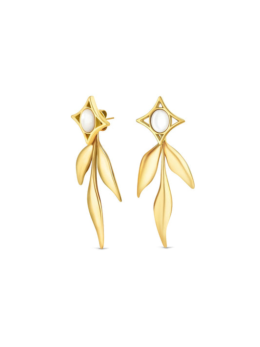 One Margot Falling Leaves Earrings