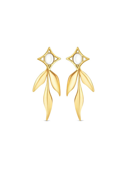 One Margot Falling Leaves Earrings