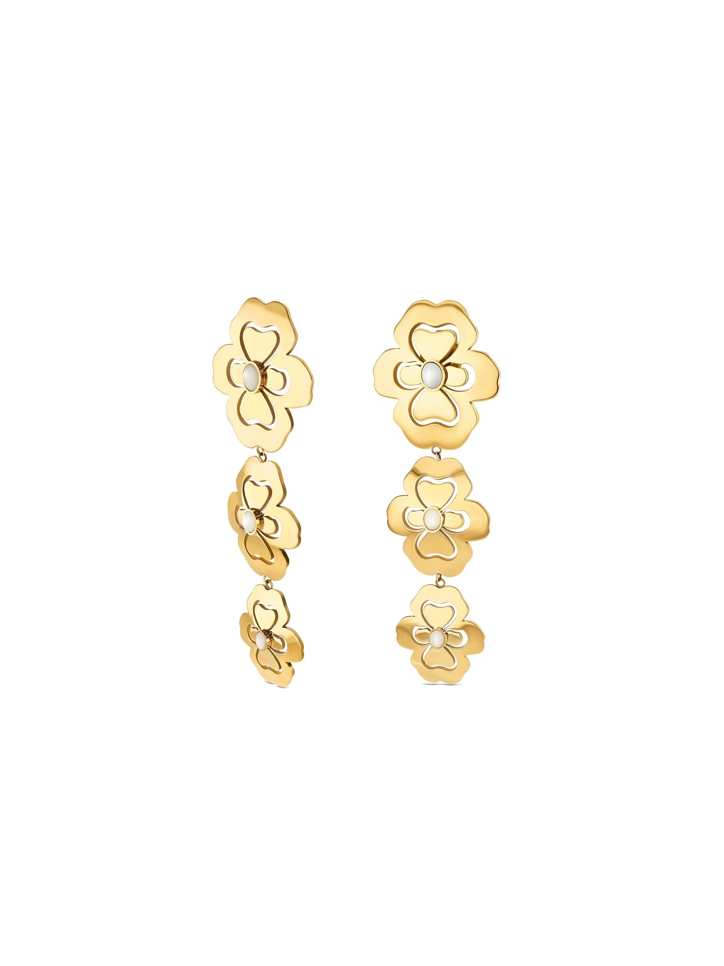 One Margot Blossom Long Earrings